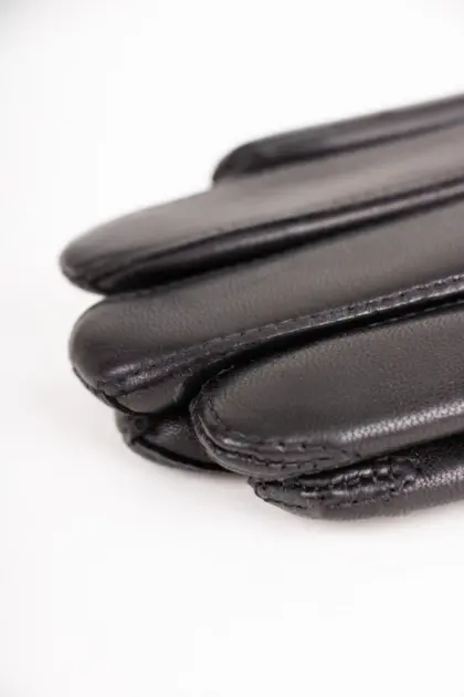 Szendelbacher Damen Lederhandschuh gerafft