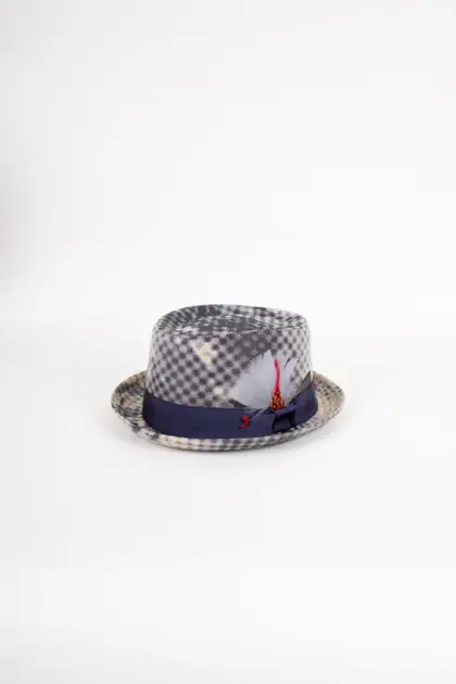 Alfonso D'Este Pork Pie Silbergrau