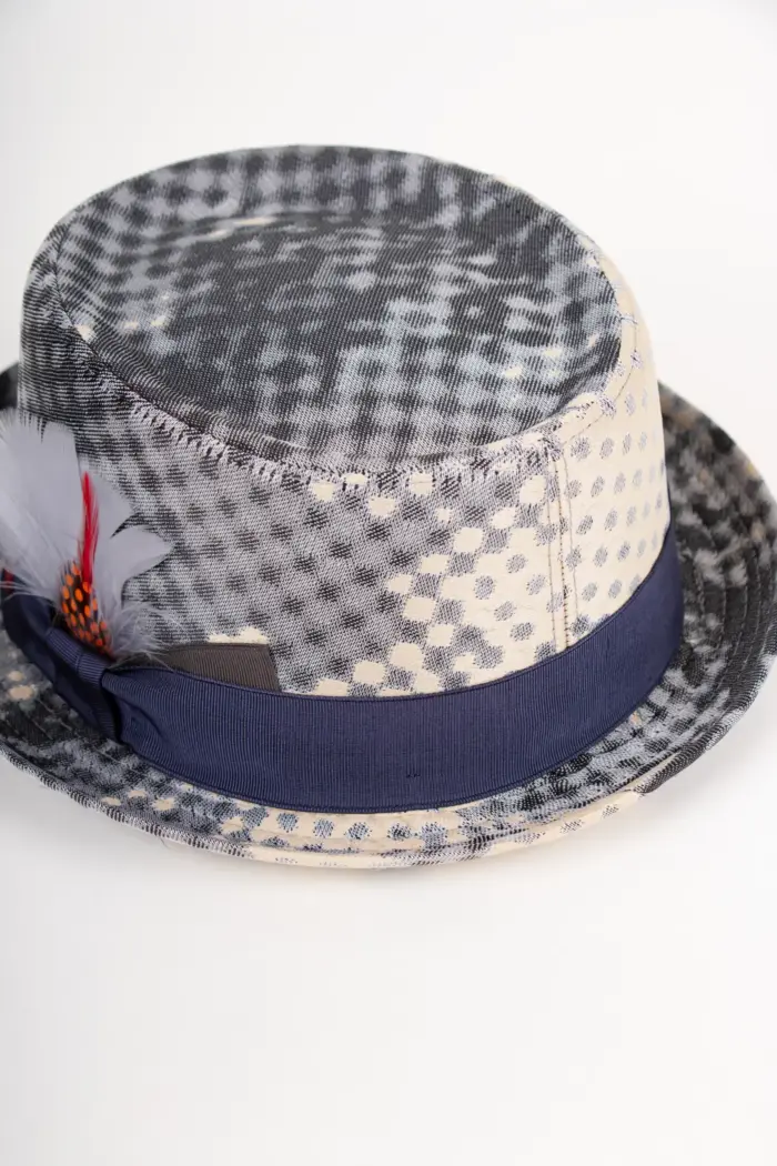 Alfonso D'Este Pork Pie Silbergrau