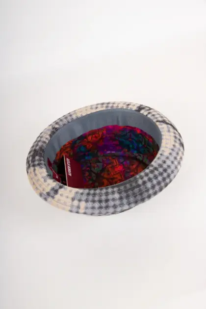 Alfonso D'Este Pork Pie Silbergrau