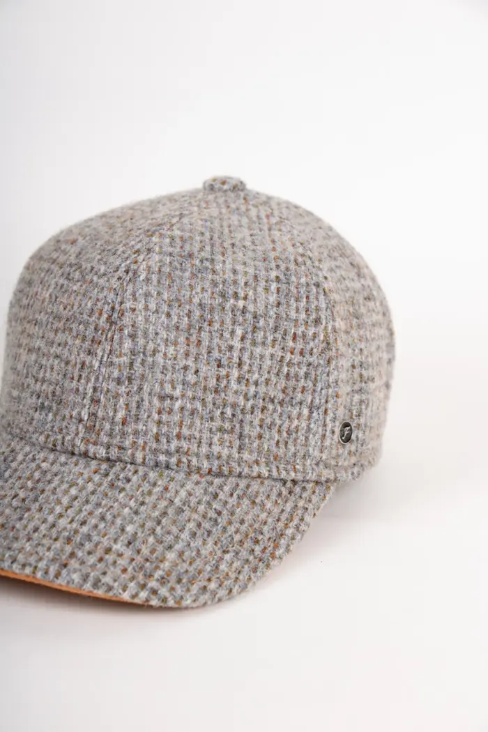 Flechet Baseball Cap Harris Tweed