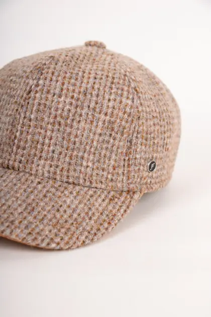 Flechet Baseball Cap Harris Tweed