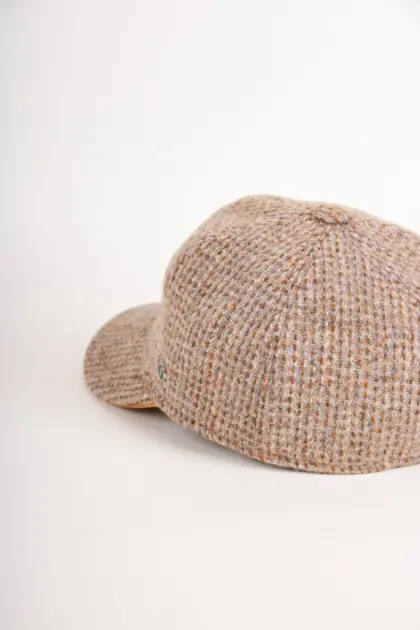 Flechet Baseball Cap Harris Tweed