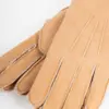 Szendelbacher Lammfell Handschuhe Camel