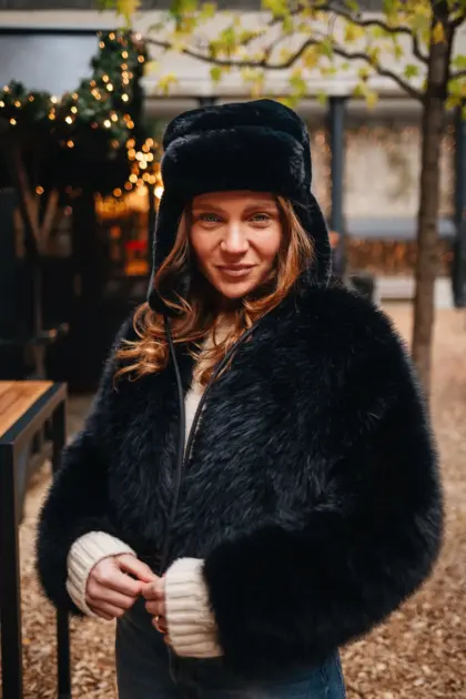 Grevi Chapka Faux Fur