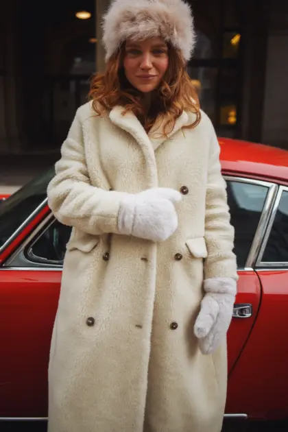 Kama Fäustlinge Fake Fur