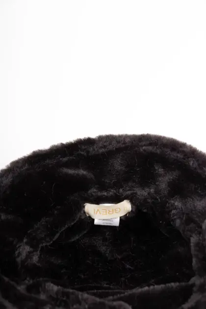 Grevi Regenhut mit Faux Fur Futter