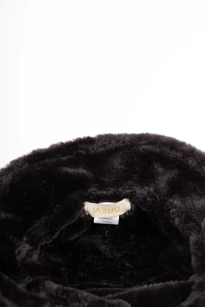 Grevi Regenhut mit Faux Fur Futter