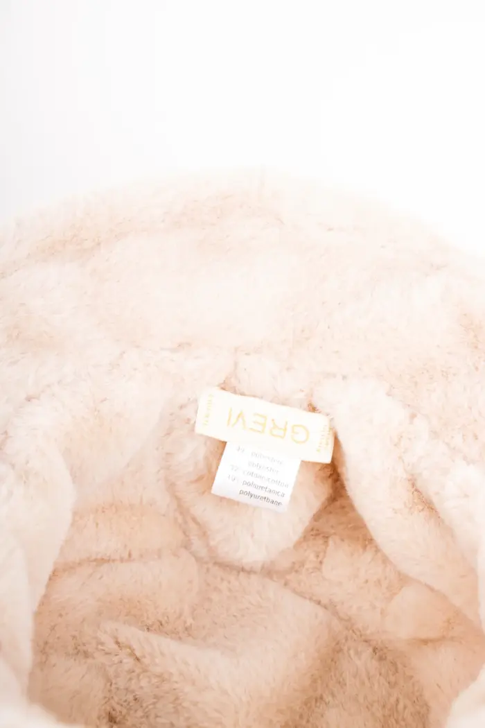 Grevi Regenhut mit Faux Fur Futter